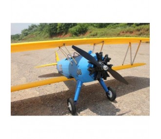 Flugzeug Dynam PT-17 Blau PNP ca. 1.30m