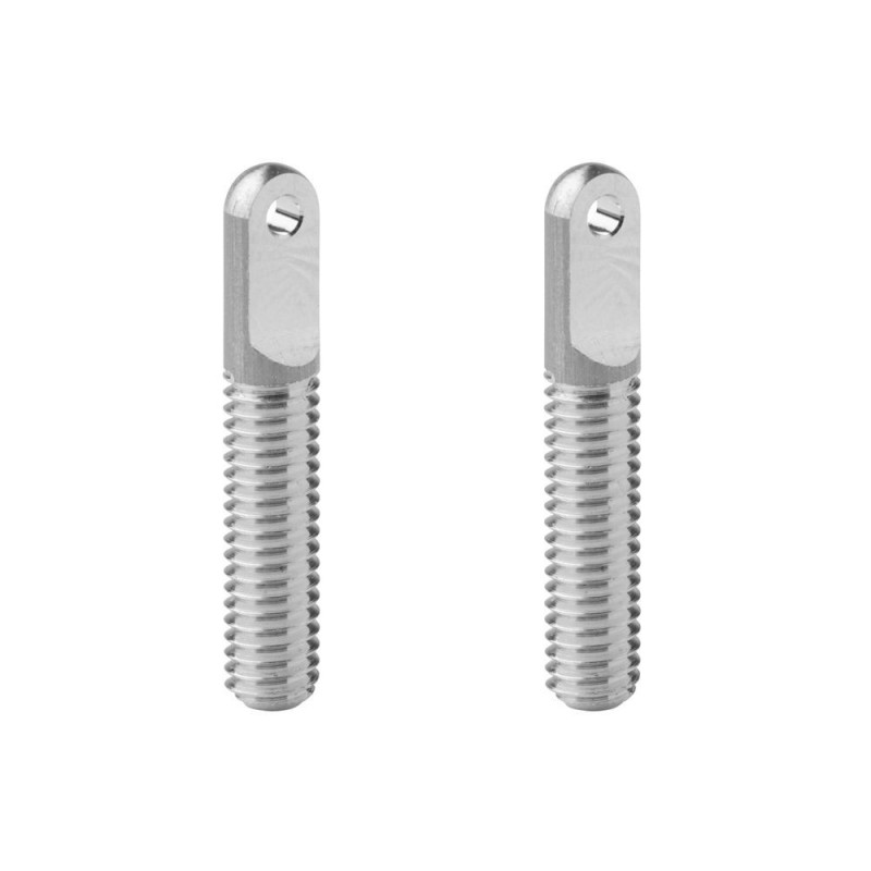 Bocina de aluminio atornillable ø4mm KAVAN (2pcs)