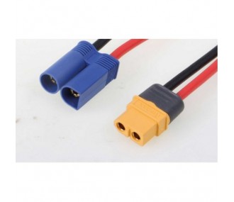 Cable de carga XT60 hembra EC5 macho - Amass