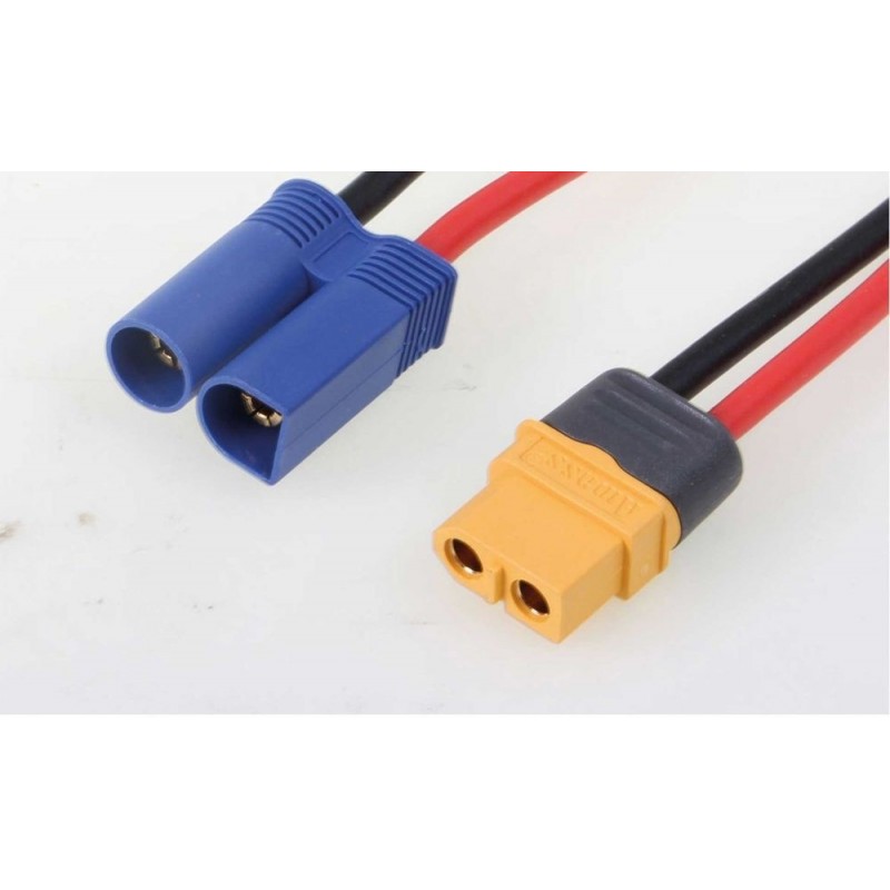 Cable de carga XT60 hembra EC5 macho - Amass