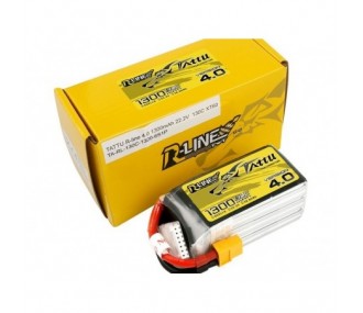 Akku Tattu R-line V4.0 lipo 6S 22.2V 1300mAh 130C Steckdose XT60