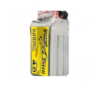 Batterie Tattu R-line V4.0 lipo 6S 22.2V 1400mAh 130C prise XT60