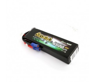 Akku Gens Ace Bashing-Series, Lipo 3S 11.1V 6500mAh 60C Steckdose EC5