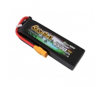 Batteria serie Bashing Gens Ace, Lipo 3S 11.1V 6500mAh 60C XT90 Plug