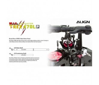 Align T-REX 470LP(Plastic) Dominator KIT (RH47E03X)