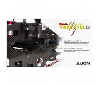 Align T-REX 470LP(Kunststoff) Dominator KIT (RH47E03X)