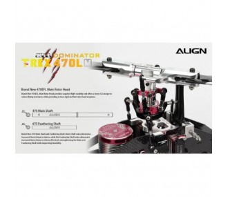 Align T-REX 470LM(Metall) Dominator KIT (RH47E06X)