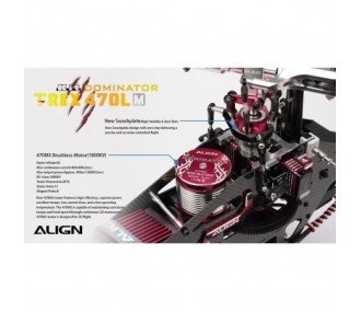 Align T-REX 470LM(Metal) Dominator KIT (RH47E06X)