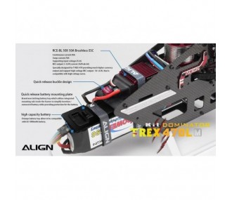 Align T-REX 470LM(Metal) Dominator KIT (RH47E06X)