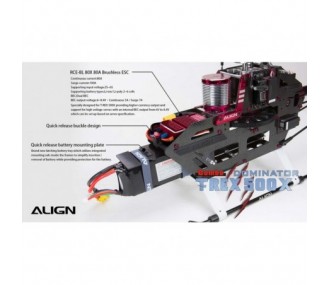 Align T-REX 500X Dominator Top Combo (DS530M/DS535M + Microbeast)