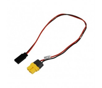 Cable de charge XT60 femelle  prise servo JR/UNI (30cm)