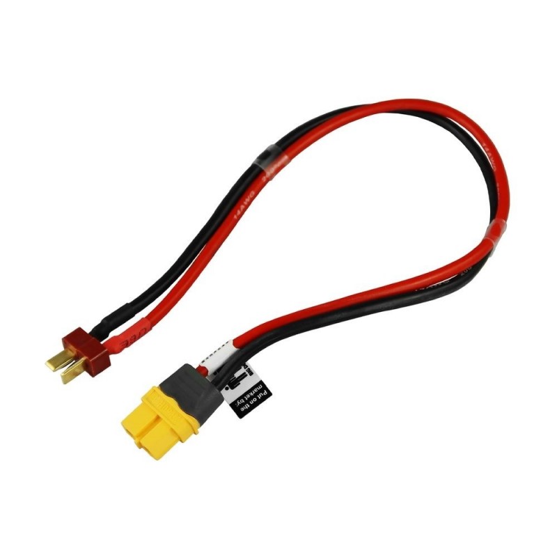 XT60 female charging cable DEANS Ultra Plug male (30cm)