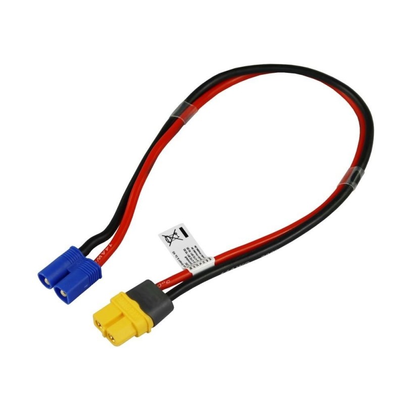 Charging cable XT60 female EC3 male (30cm)