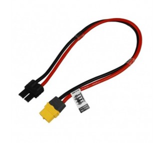 Cable de carga XT60 hembra TRAXXAS macho (30cm)