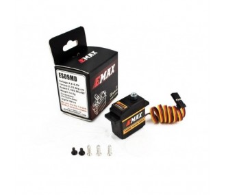 EMAX ES09MD digital servo (14.8g, 2.6kg/cm, 0.08s/60°)