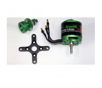 Brushless motor DM3625 (257g, 650kv, 850W) Pro-Tronik