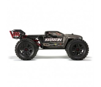 ARRMA 1/8 Kraton V4 4WD EXtreme Bash Roller Speed Monster Truck, Negro