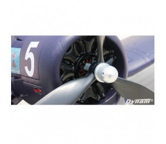 Plastic motor cover for F4U Corsair Dynam