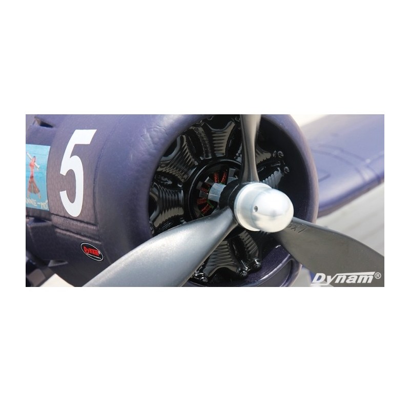 Plastic motor cover for F4U Corsair Dynam