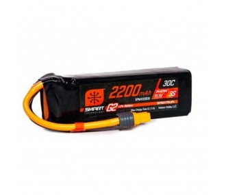 Smart G2 Lipo 3S 11.1V 2200mAh 30C IC3 Spektrum battery