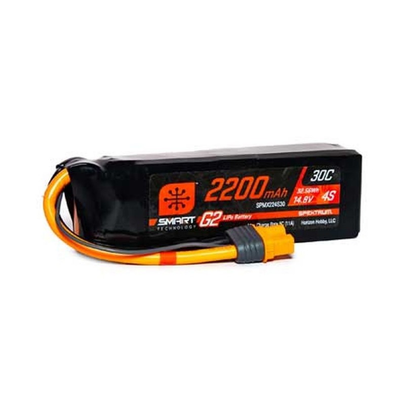 Batería Smart G2 Lipo 4S 14.8V 2200mAh 30C IC3 Spektrum