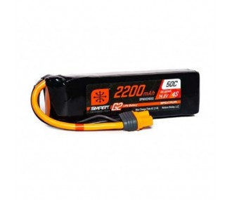 Batterie Smart G2 Lipo 4S 14.8V 2200mAh 50C IC3 Spektrum