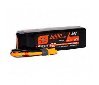Smart G2 Lipo 6S 22.2V 5000mAh 30C IC5 Spektrum Battery