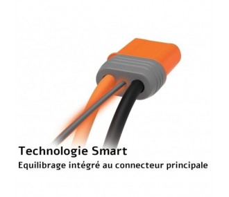 Smart G2 Lipo 2S 7.4V 5000mAh 30C Hard Case IC5 Spektrum Battery