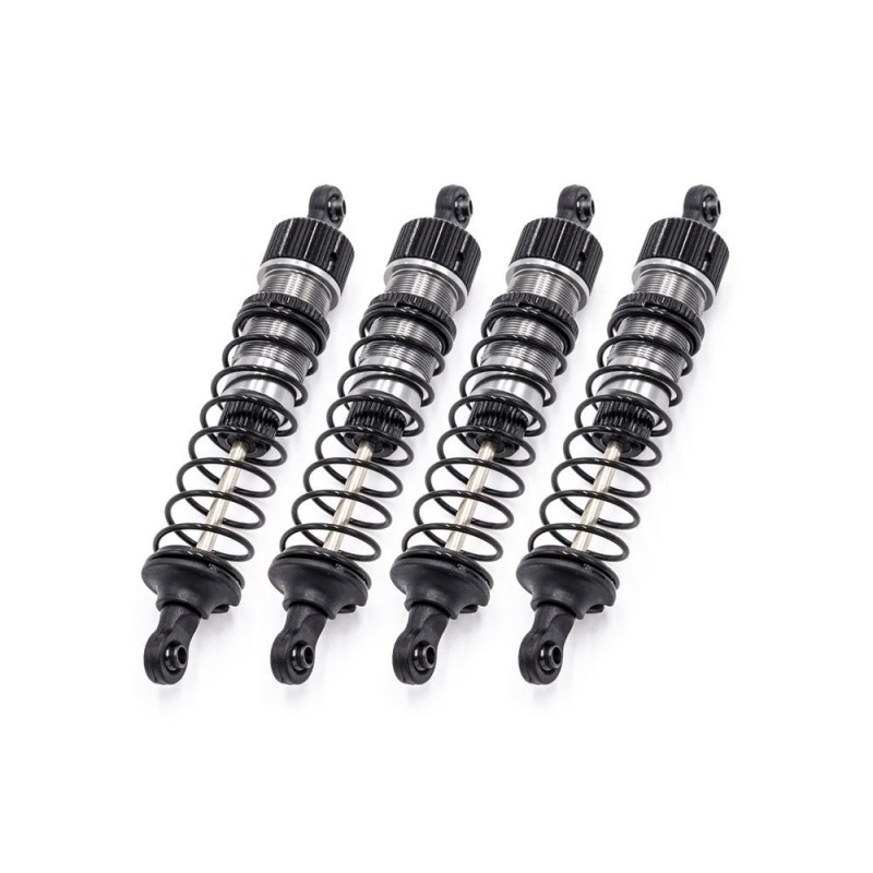 Complete Funtek STX aluminum hydraulic shock absorber kit (x4)