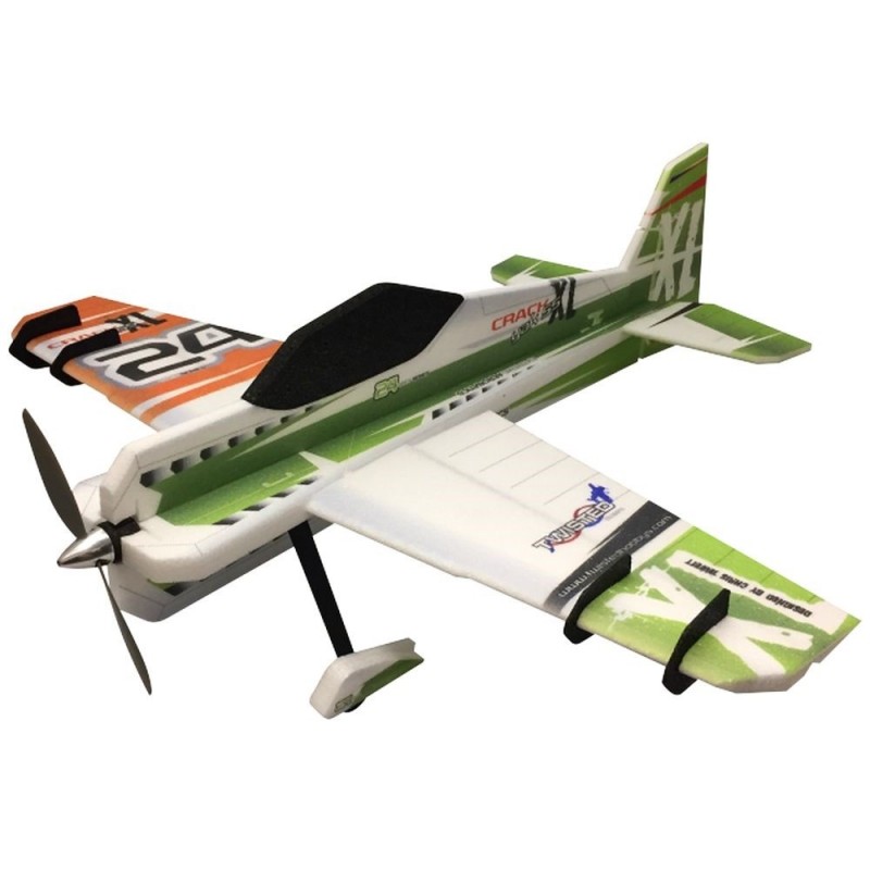 Avion RC Factory Crack Yak XL  Green-Orange env. 1.00m