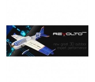 Avion RC Factory Revolto Blue env. 1.02m