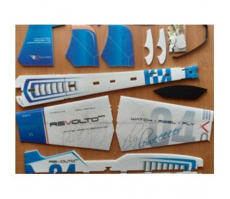 Avion RC Factory Revolto Blue env. 1.02m