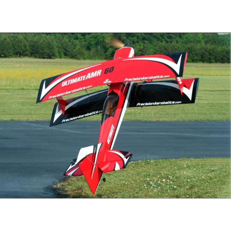 Precision Aerobatics Ultimate AMR 60 Red ARF circa 1,3m