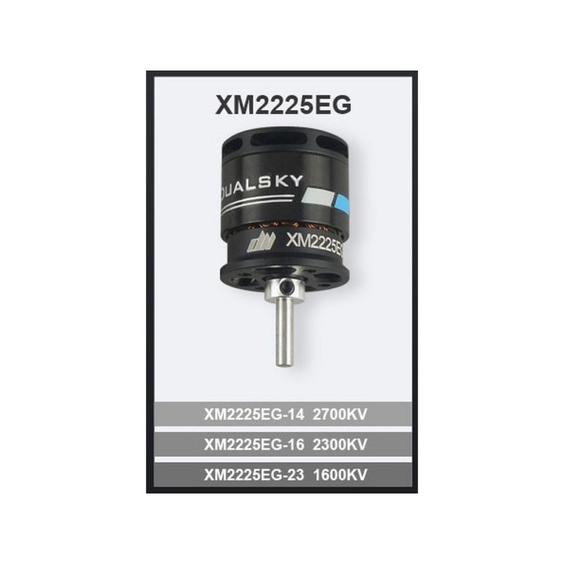 Dualsky-Motor XM2225EG-14 (32g, 2700kV, 200W)