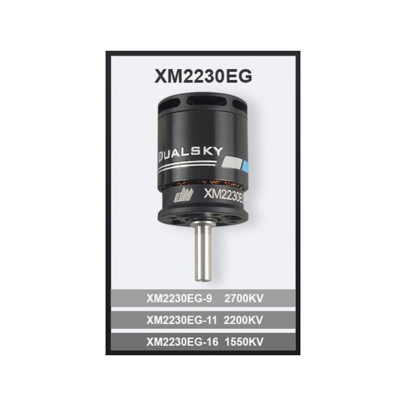 Moteur Dualsky XM2230EG-9 (42g, 2700kV, 296W)