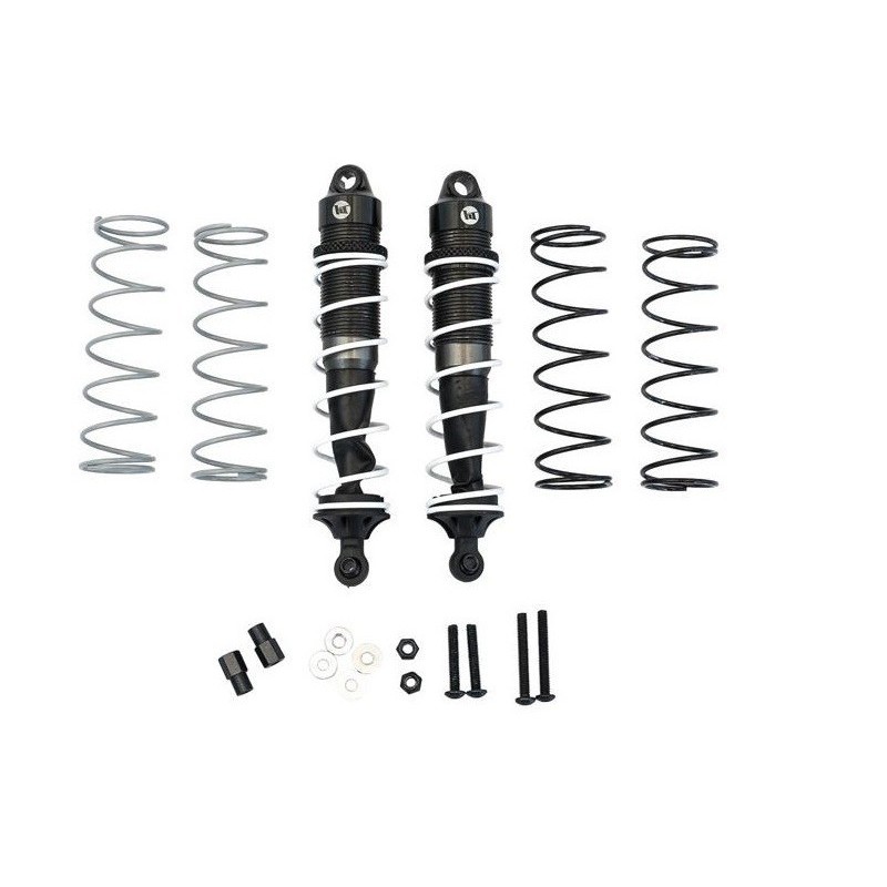 Set ammortizzatori in alluminio 105mm + 3 set di molle - HT-570730 Hobbytech