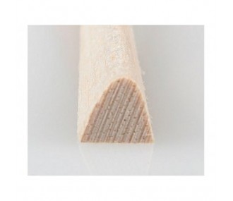 Balsa per bordo d'attacco 10x12mm, lunghezza 1m