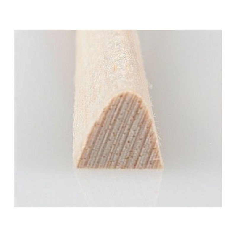 Balsa per bordo d'attacco 10x12mm, lunghezza 1m