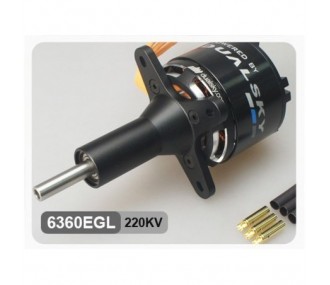 Dualsky XM6360EGL-19 motor (725g, 220kV, 4000W)