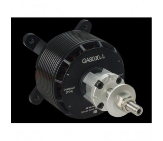 Dualsky GA8000.9S Motor - Single Shaft Edition (1140g, 140kV, 4000W)