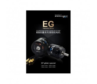 Dualsky XM3036EG-14 motor (89g, 1060kV, 464W)