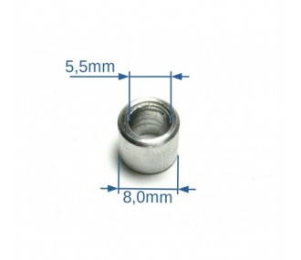 Anello adattatore 5,5x8,0 mm (20 pezzi) DUALSKY