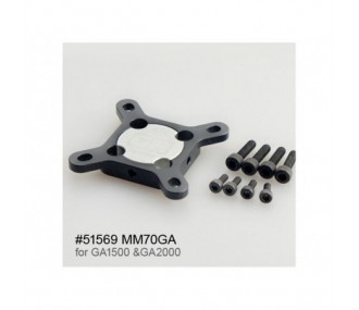 Cross mount for DUALSKY GA1500(R) and GA2000(R) series motors