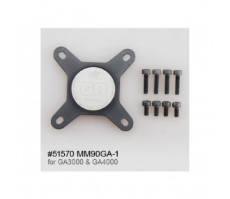 Mounting cross for GA3000 and GA4000 series DUALSKY motors