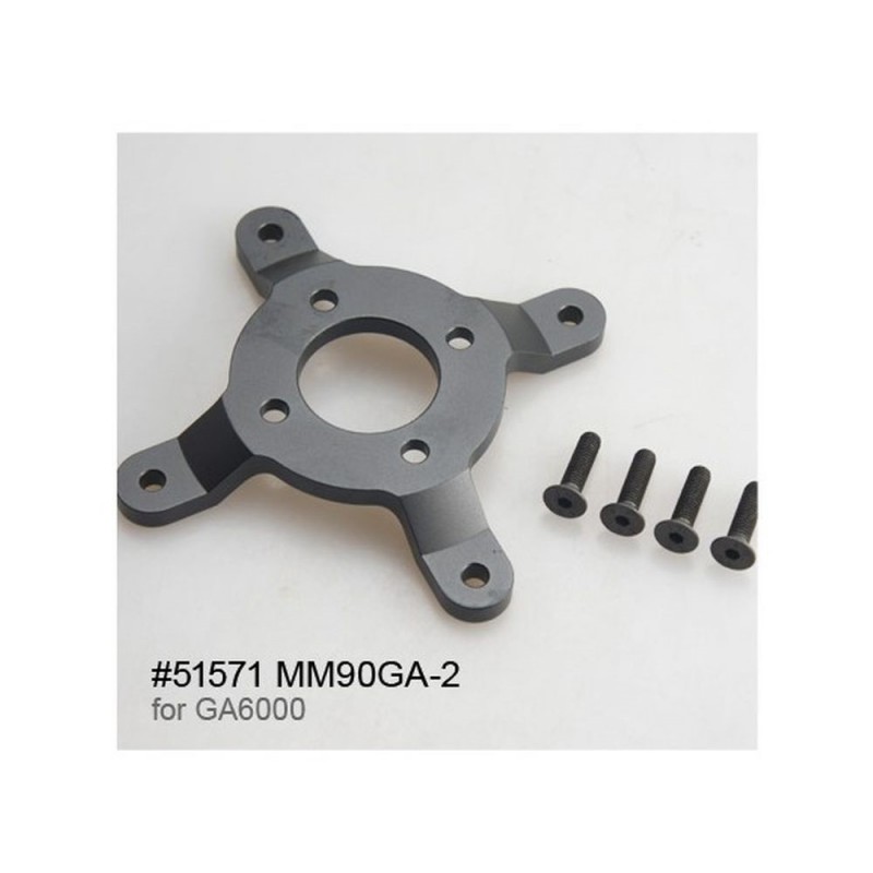 Mounting cross for GA6000 and GA8000 series DUALSKY motors