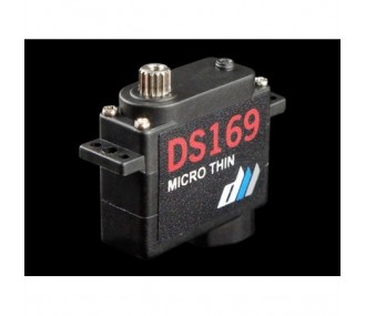 Servo microanalógico Dualsky DS169 (9g, 2,8kg/cm, 0,06s/60°)