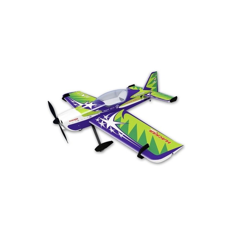 Hacker plane model MX 2 green ARF approx.1.20m