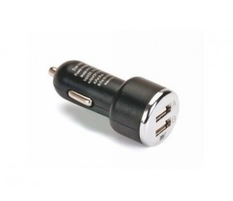 Adaptador mechero -> doble salida USB 5V 1A