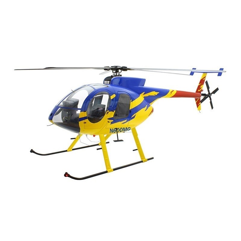 Hughes MD500E Compactador Clase 800 Azul / Amarillo