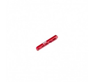 ARRMA Supporto telaio posteriore centrale in alluminio 87 mm rosso - ARA320566